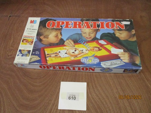 Games operation vintage - games,