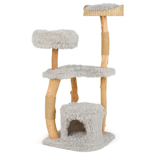 Costway 124cm tall wooden - costway,