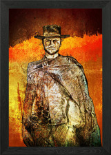 Clint Eastwood Framed Wall Art