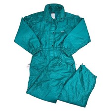 Vintage Colmar Ski Suit One Piece 90s Snow Retro Neon Orange Womens Large