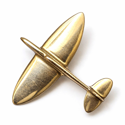 Vintage spitfire aeroplane - spitfire,