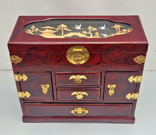 Vintage Chinese Red Lacquer