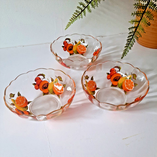 Vintage glass fruit - 3, design