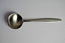 Vintage Mid-Century Moderna Boston Stainless Soup Spoon Made in England