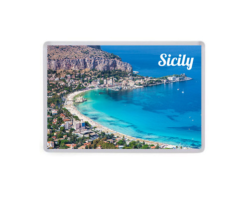 Sicily fridge magnet - magnet, jumbo