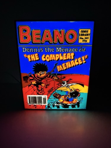 Beano light box gift dennis - box,