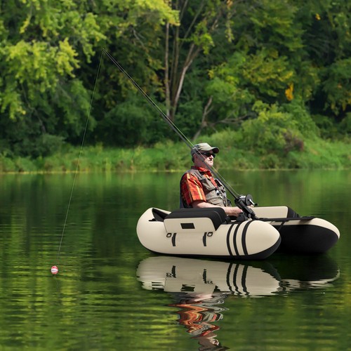 Inflatable fishing float tube - inflatable,