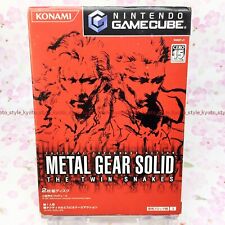USED Gamecube METAL GEAR SOLID THE TWIN SNAKES 80179 JAPAN IMPORT
