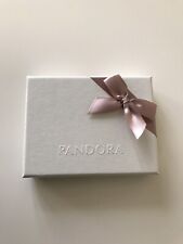 Pandora Giftcard Gift Box with Pink Satin Bow & Velvet Lining, VGC