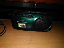 Bush MRC110/GRW portable tape/radio boombox, (732)