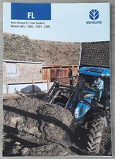 New Holland FL Front Loader Tractor Brochure 2005 - 90FL  100FL  120FL  130FL