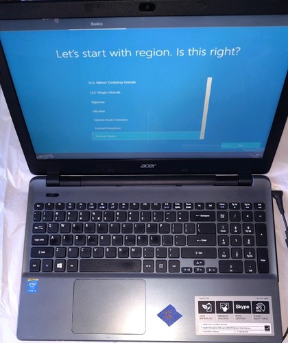Acer aspire 6 hd - 15, 15.6"