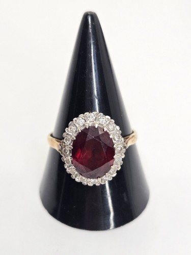18ct gold rubellite - rubellite, &