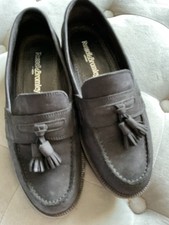 Russell & Bromley Navy Suede