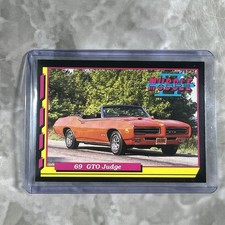 Muscle Cards II 1992 with Top Loader #170 '69 GTO Judge