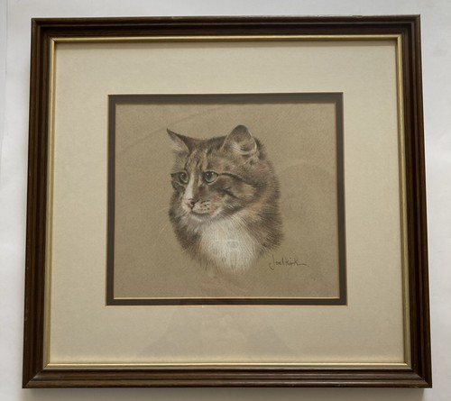 Vintage pastel painting - vintage,