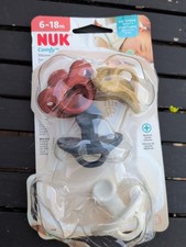 4 NUK Comfy Pacifier