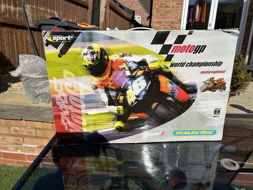 Scalextric motorbike track - motorbike, set