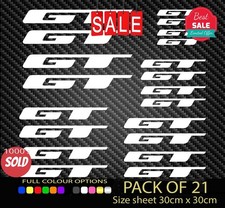 21x GT BIKES Vinyl Decal