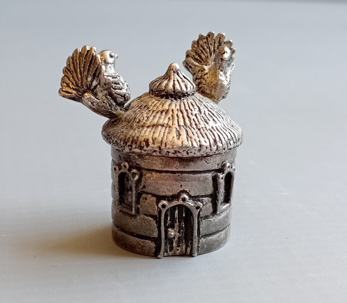 Silver scenes plated - silver,