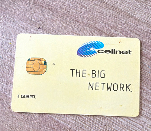 Cellnet gsm sim - cellnet, card