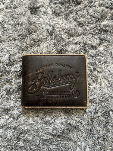 Billabong leather wallet brand - wallet,
