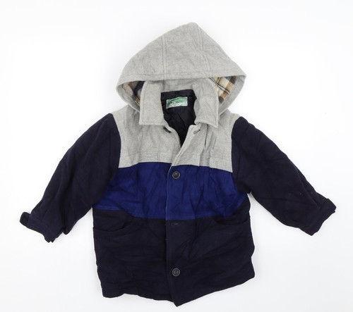 Linea boys grey trench coat - boys,
