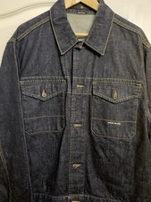 Stone Island Men's Denim Jacket  - Dark Blue - Large 2000s - Never Worn