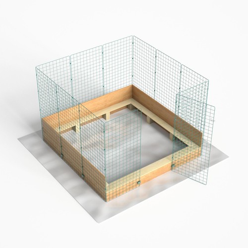 Whelping box pen very - pen,
