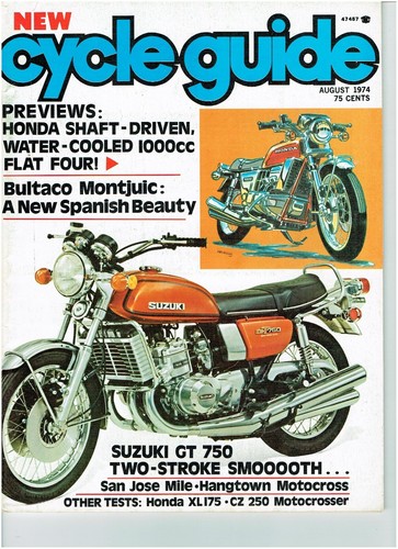 August 1974 cycle guide - cycle,