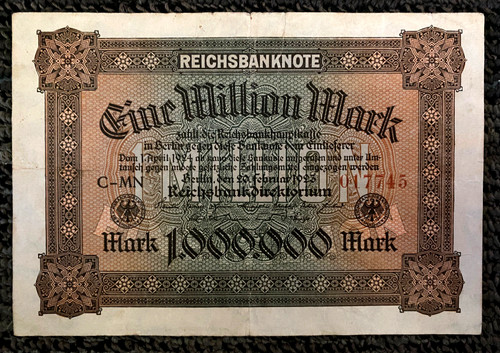 Germany first million mark - germany,