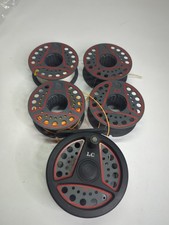 Vintage leeda LC80 LC 80 trout fly fishing reel + spare spools @tfur#
