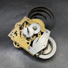 Brass & Steel Clock Movement