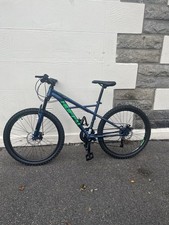 Huffy Korros Mountain Bike 26" Blue 21 Spd MTB ​​- Kids 13+ Disc Brakes Hardtail