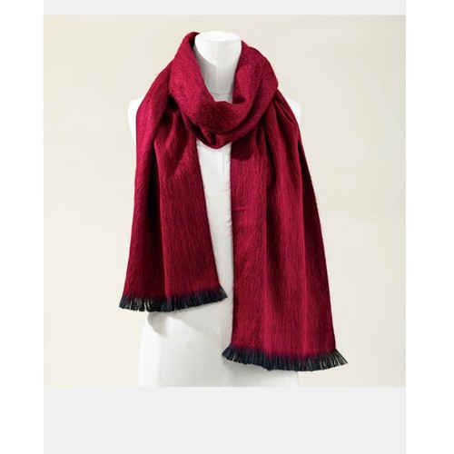 Red black alpaca blend - blend, ombre