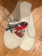  100% Wool Mittens, Winter