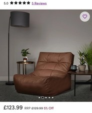 Faux leather Bean Bag Chair
