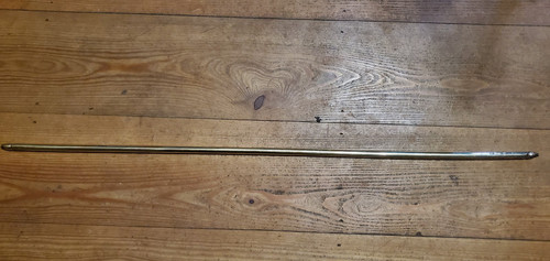 Antique brass stair rod - brass,