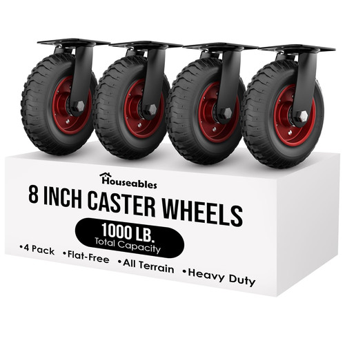 Inch caster wheels rubber - wheels,,