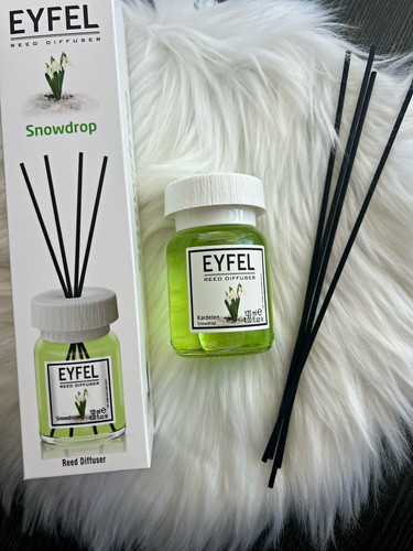 Eyfel snowdrop reed diffuser - reed,
