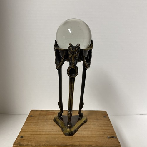 Vintage brass rams - brass,
