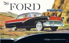 1956 Ford Car Sales Brochure