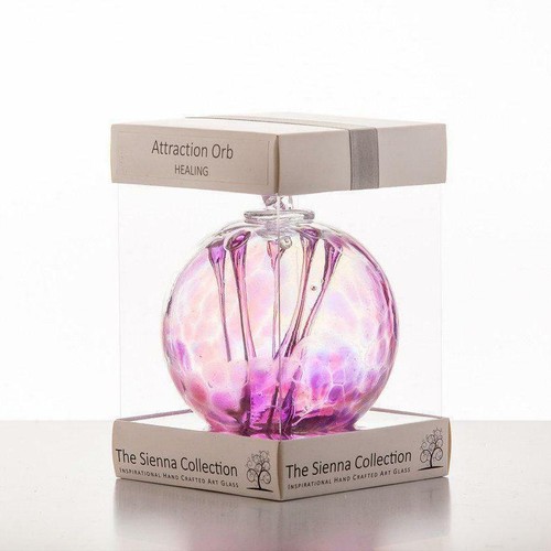 Glass healing attraction orb - glass,