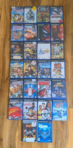 Ps2 games bundle x26 joblot - bundle,