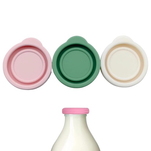 Pack reusable silicone milk - silicone,