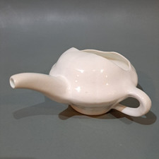 Vintage Sutherland White Ceramic Invalid Feeding Cup