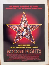 BOOGIE NIGHTS,RARE 1997 REPRODUCTION  POSTER