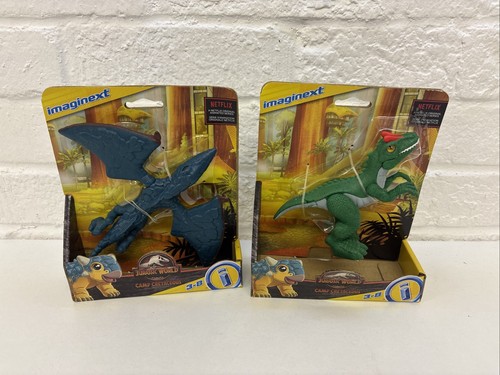 Imaginext jurassic world camp - jurassic,