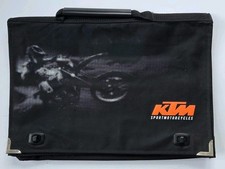 USED CONDITION GENUINE KTM MX ENDURO A4 DOCUMENT FOLDER/SCHOOL CARRY CASE 