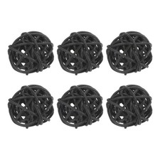 6 Pcs Wicker Rattan Balls 1.2